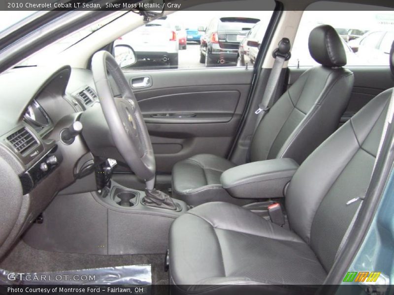 Silver Moss Metallic / Gray 2010 Chevrolet Cobalt LT Sedan