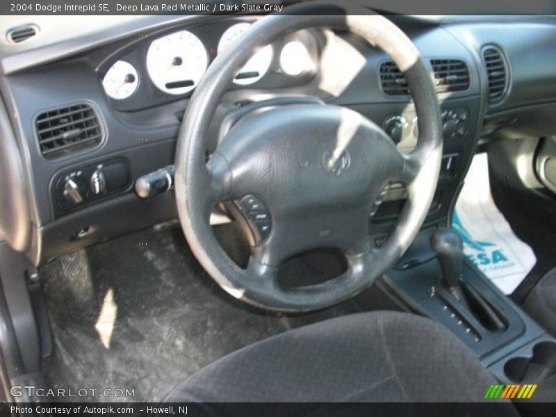 Deep Lava Red Metallic / Dark Slate Gray 2004 Dodge Intrepid SE