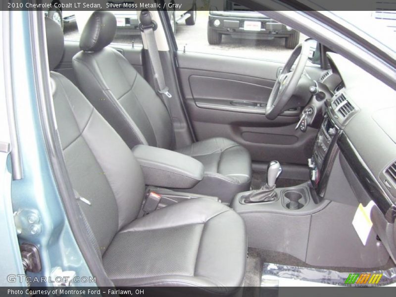 Silver Moss Metallic / Gray 2010 Chevrolet Cobalt LT Sedan