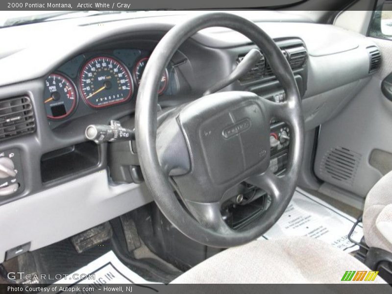 Arctic White / Gray 2000 Pontiac Montana