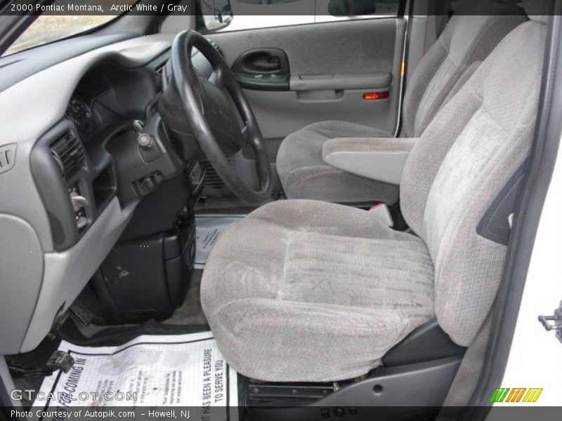 Arctic White / Gray 2000 Pontiac Montana