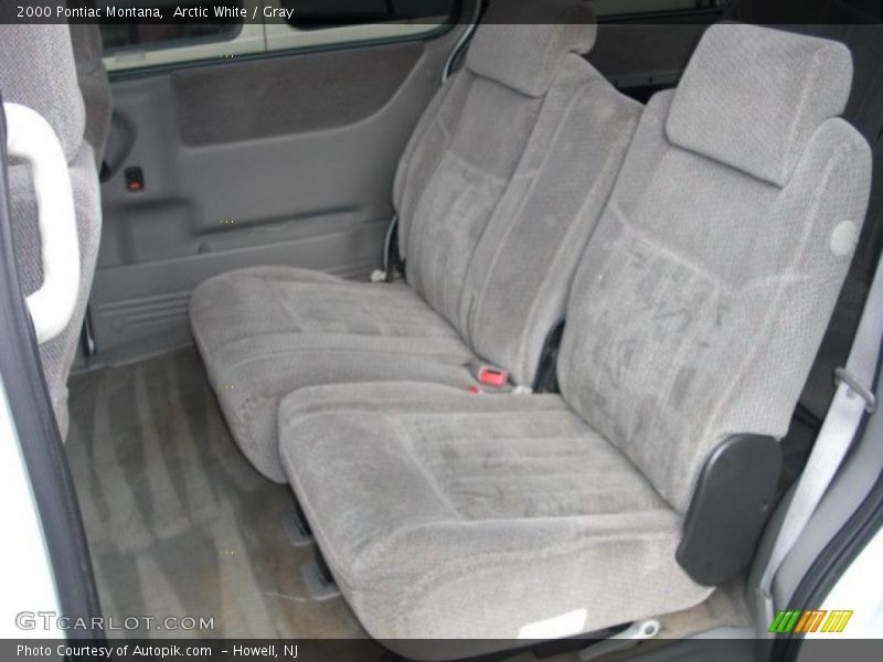 Arctic White / Gray 2000 Pontiac Montana