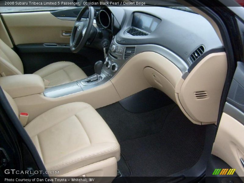  2008 Tribeca Limited 5 Passenger Desert Beige Interior