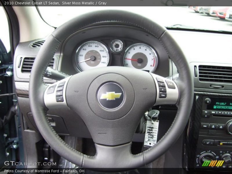 Silver Moss Metallic / Gray 2010 Chevrolet Cobalt LT Sedan