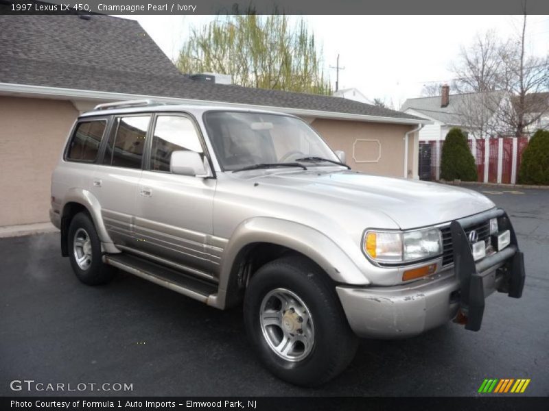 Champagne Pearl / Ivory 1997 Lexus LX 450