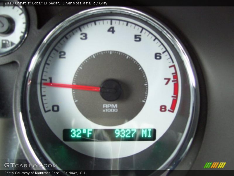 Silver Moss Metallic / Gray 2010 Chevrolet Cobalt LT Sedan