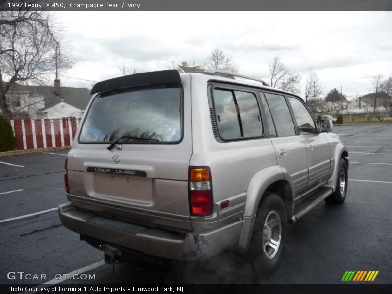 Champagne Pearl / Ivory 1997 Lexus LX 450