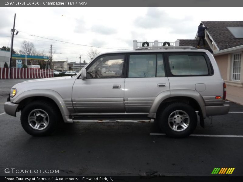 Champagne Pearl / Ivory 1997 Lexus LX 450