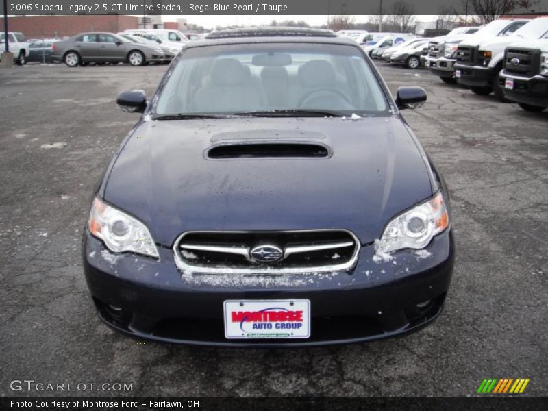 Regal Blue Pearl / Taupe 2006 Subaru Legacy 2.5 GT Limited Sedan