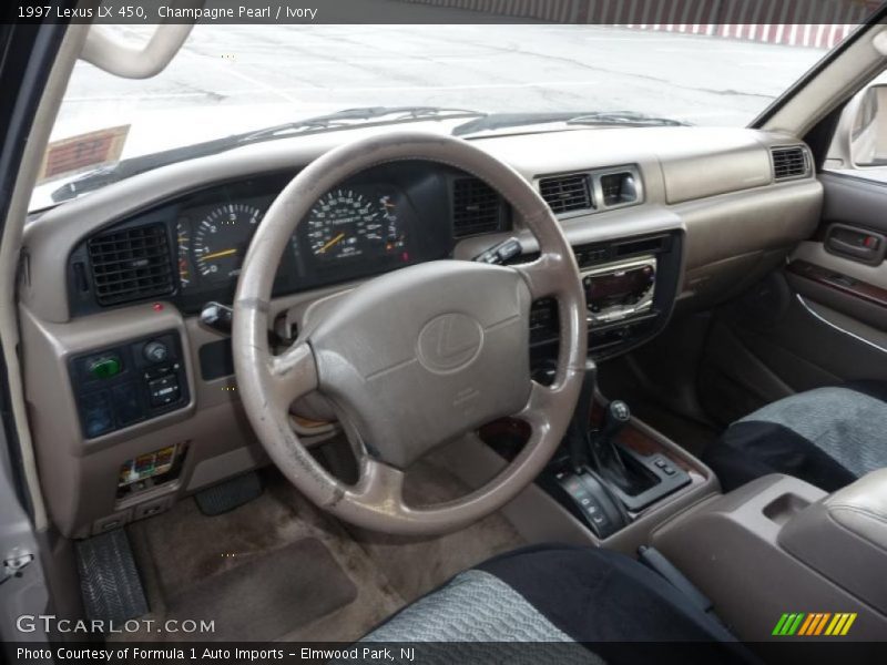 Champagne Pearl / Ivory 1997 Lexus LX 450