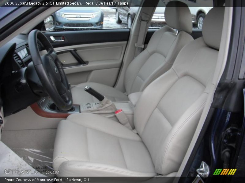  2006 Legacy 2.5 GT Limited Sedan Taupe Interior