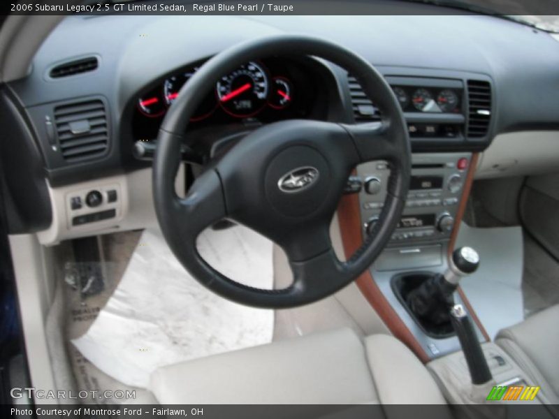 Regal Blue Pearl / Taupe 2006 Subaru Legacy 2.5 GT Limited Sedan