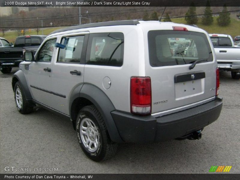Bright Silver Metallic / Dark Slate Gray/Light Slate Gray 2008 Dodge Nitro SXT 4x4
