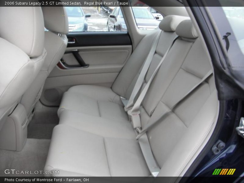 Regal Blue Pearl / Taupe 2006 Subaru Legacy 2.5 GT Limited Sedan