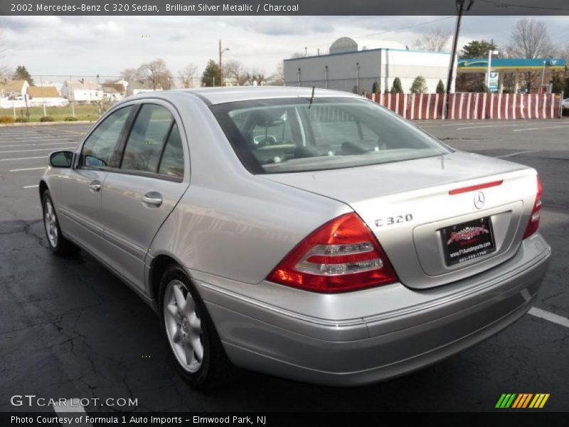 Brilliant Silver Metallic / Charcoal 2002 Mercedes-Benz C 320 Sedan