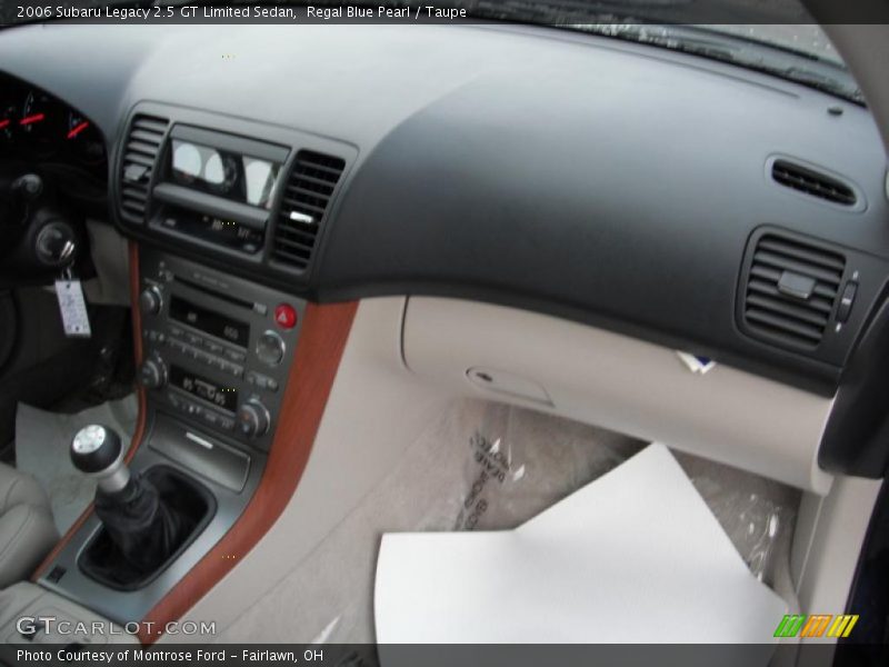 Regal Blue Pearl / Taupe 2006 Subaru Legacy 2.5 GT Limited Sedan