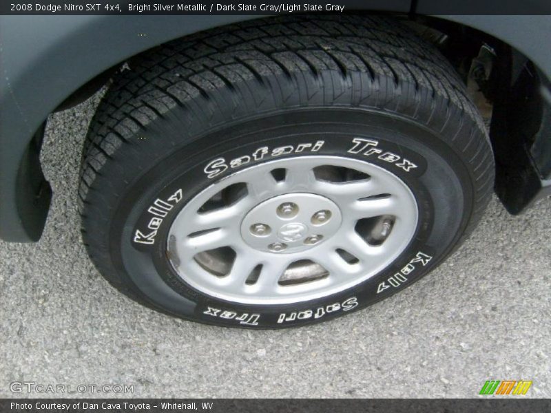 Bright Silver Metallic / Dark Slate Gray/Light Slate Gray 2008 Dodge Nitro SXT 4x4