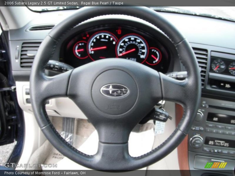  2006 Legacy 2.5 GT Limited Sedan Steering Wheel