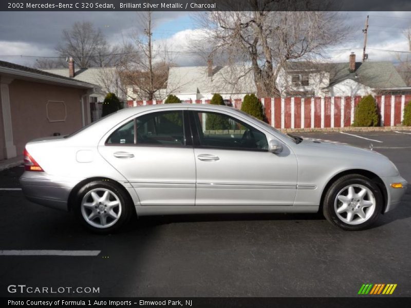 Brilliant Silver Metallic / Charcoal 2002 Mercedes-Benz C 320 Sedan