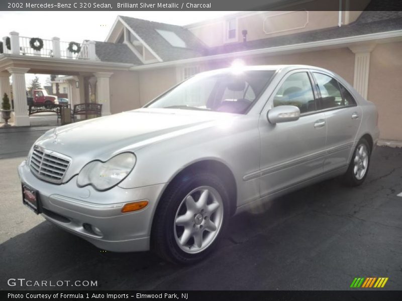 Brilliant Silver Metallic / Charcoal 2002 Mercedes-Benz C 320 Sedan