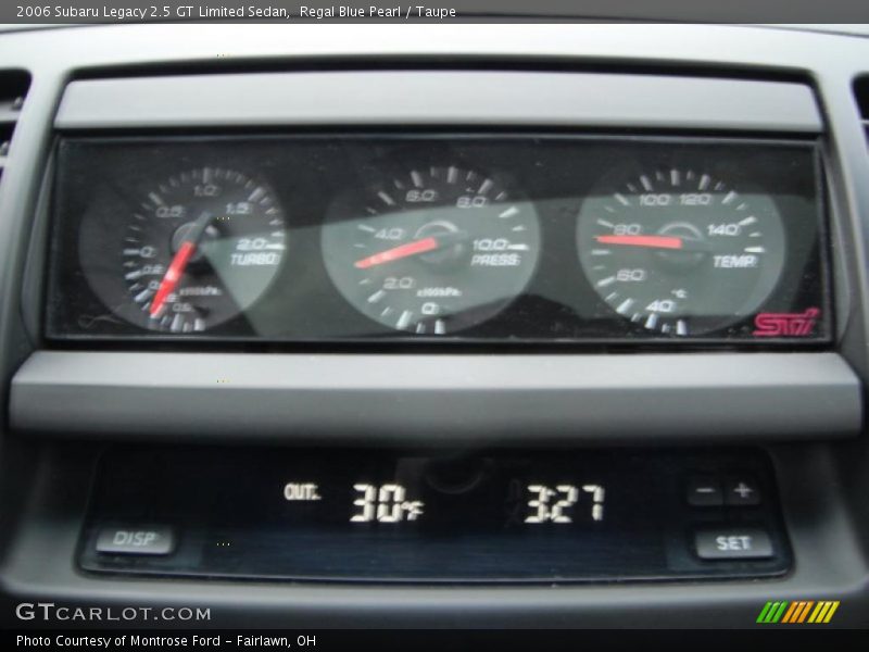 Regal Blue Pearl / Taupe 2006 Subaru Legacy 2.5 GT Limited Sedan