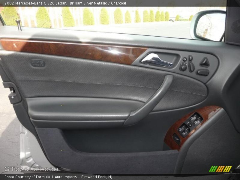 Brilliant Silver Metallic / Charcoal 2002 Mercedes-Benz C 320 Sedan