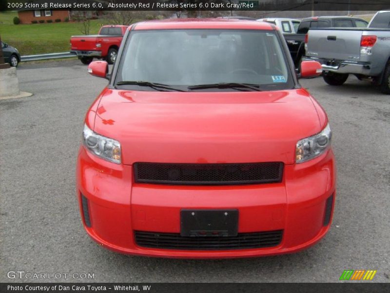 Absolutely Red / Release Series 6.0 Dark Gray/Red 2009 Scion xB Release Series 6.0