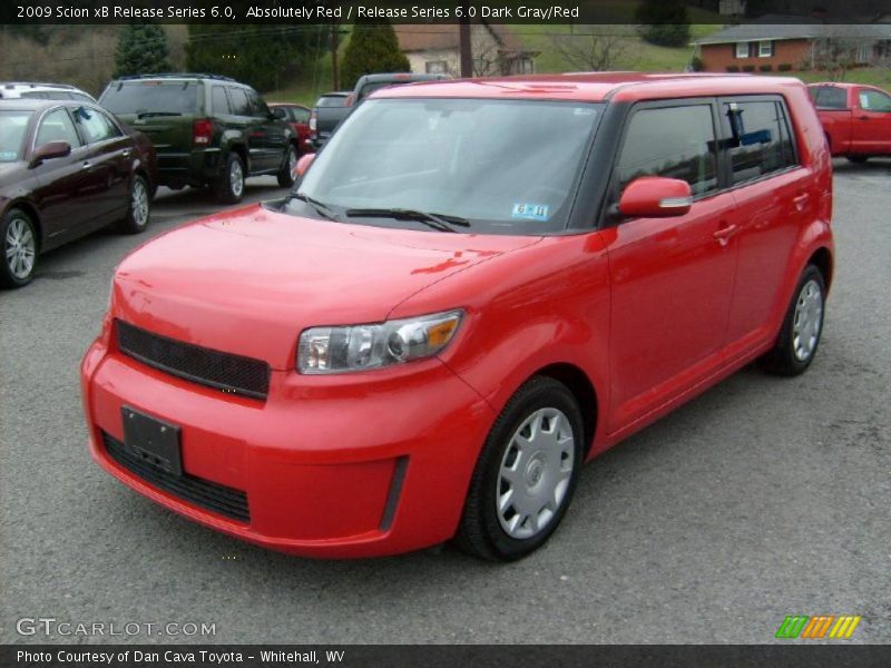 Absolutely Red / Release Series 6.0 Dark Gray/Red 2009 Scion xB Release Series 6.0