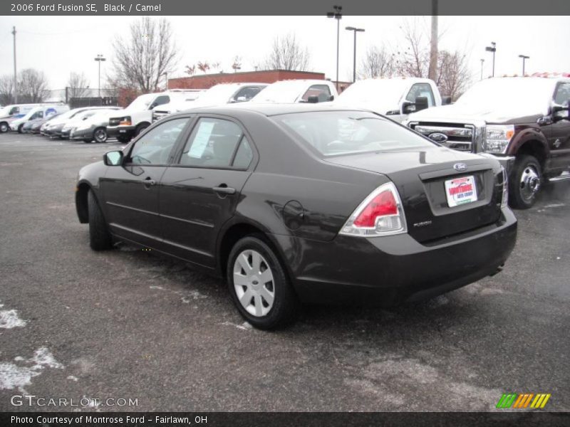 Black / Camel 2006 Ford Fusion SE