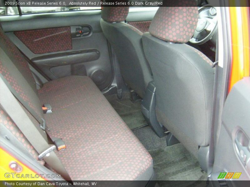 Absolutely Red / Release Series 6.0 Dark Gray/Red 2009 Scion xB Release Series 6.0
