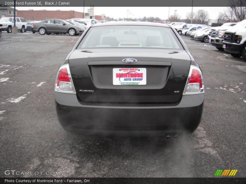 Black / Camel 2006 Ford Fusion SE