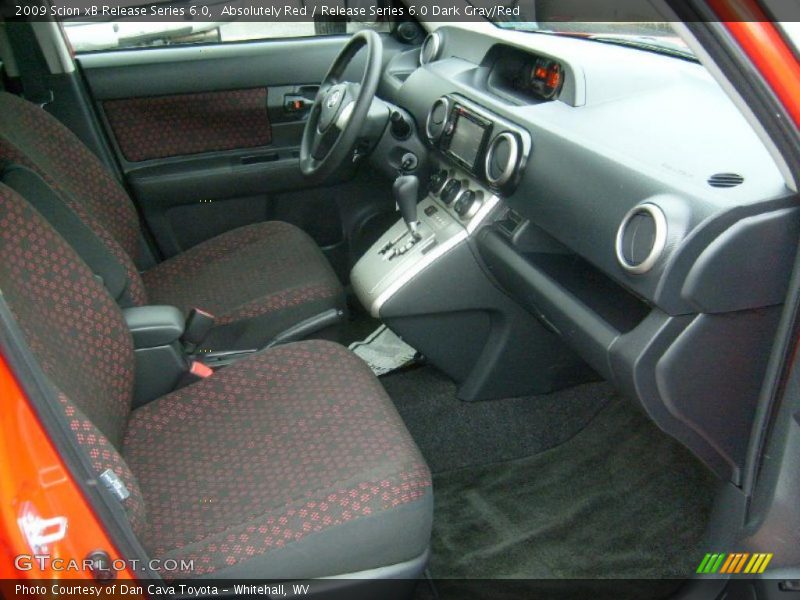 Absolutely Red / Release Series 6.0 Dark Gray/Red 2009 Scion xB Release Series 6.0