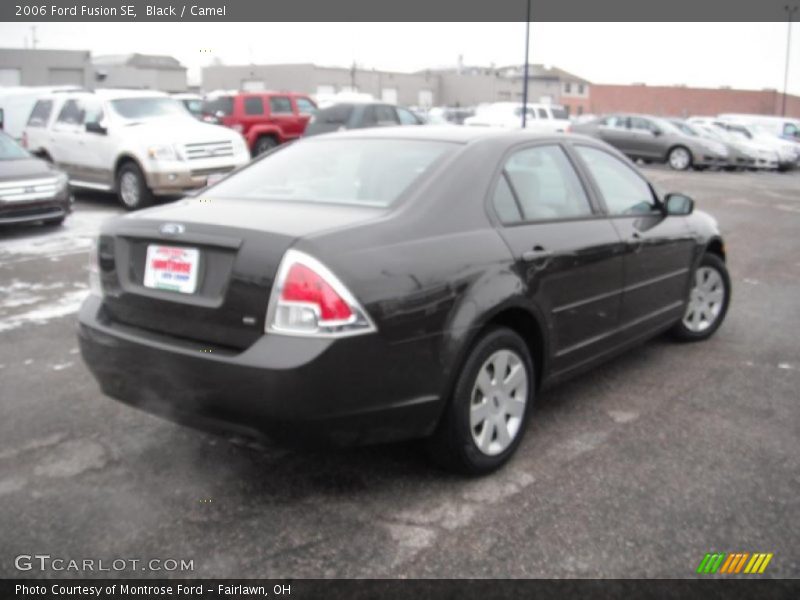 Black / Camel 2006 Ford Fusion SE