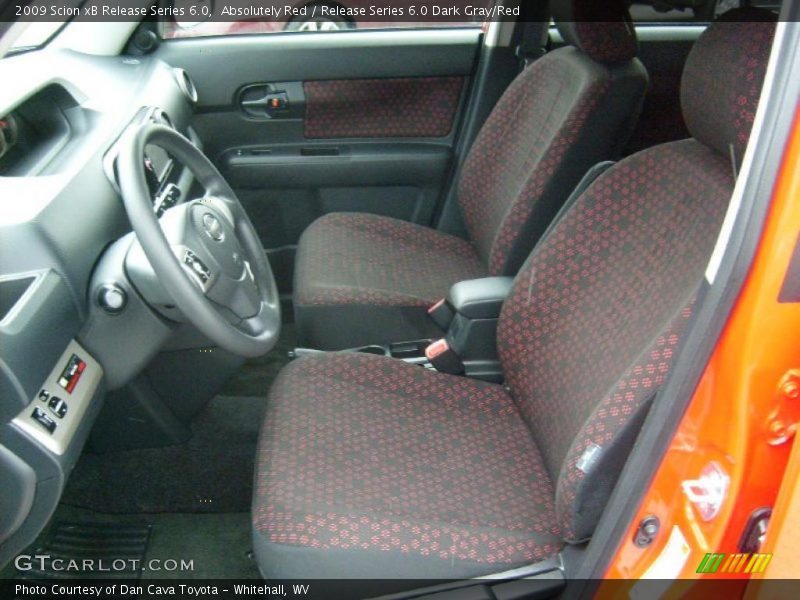 Absolutely Red / Release Series 6.0 Dark Gray/Red 2009 Scion xB Release Series 6.0