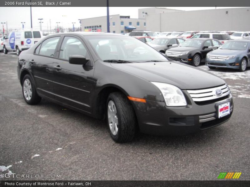 Black / Camel 2006 Ford Fusion SE