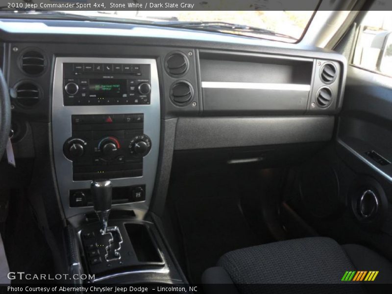 Stone White / Dark Slate Gray 2010 Jeep Commander Sport 4x4