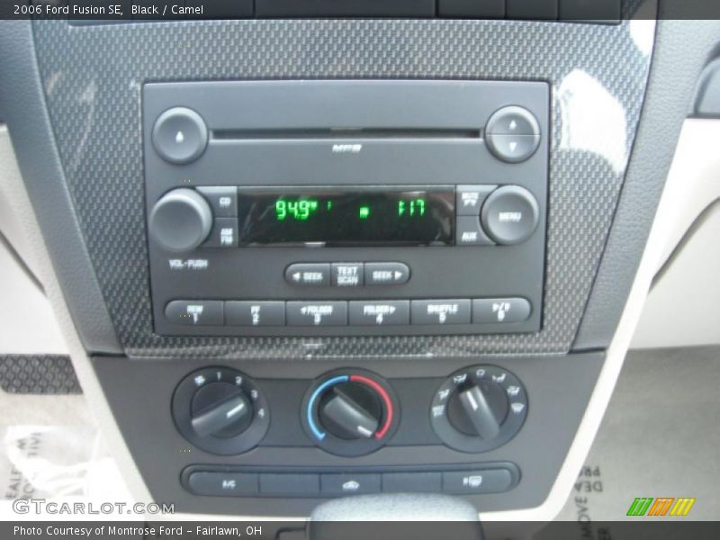 Black / Camel 2006 Ford Fusion SE