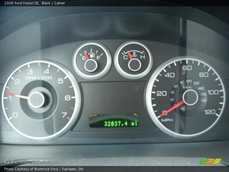 Black / Camel 2006 Ford Fusion SE