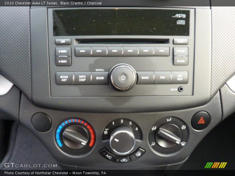 Black Granite / Charcoal 2010 Chevrolet Aveo LT Sedan