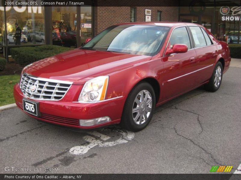 Crimson Pearl / Titanium 2006 Cadillac DTS