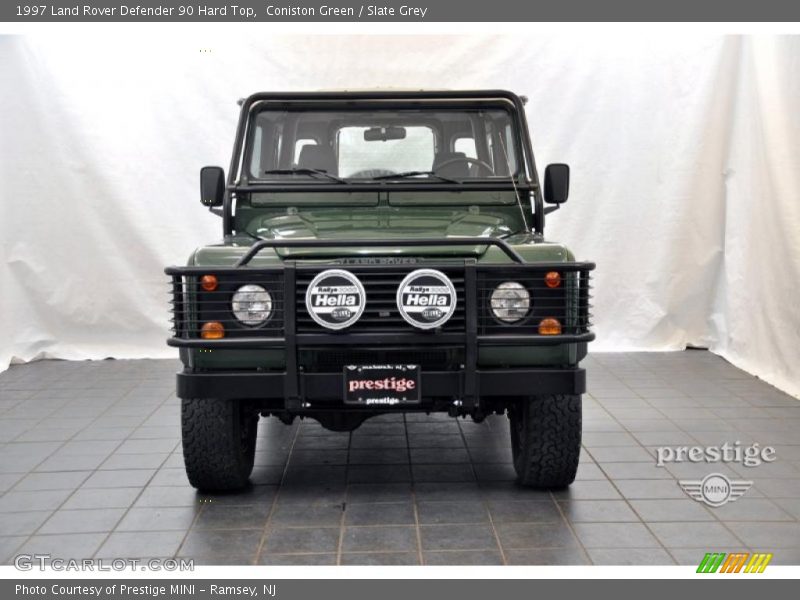 Coniston Green / Slate Grey 1997 Land Rover Defender 90 Hard Top