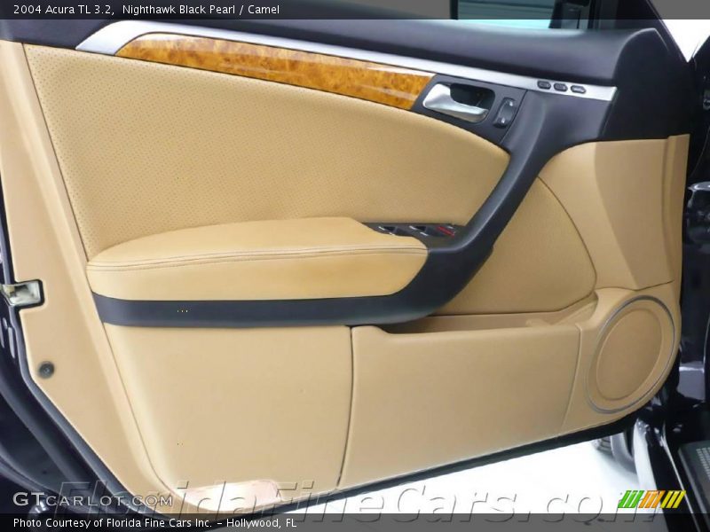 Nighthawk Black Pearl / Camel 2004 Acura TL 3.2
