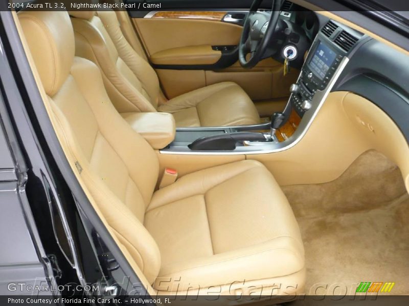 Nighthawk Black Pearl / Camel 2004 Acura TL 3.2