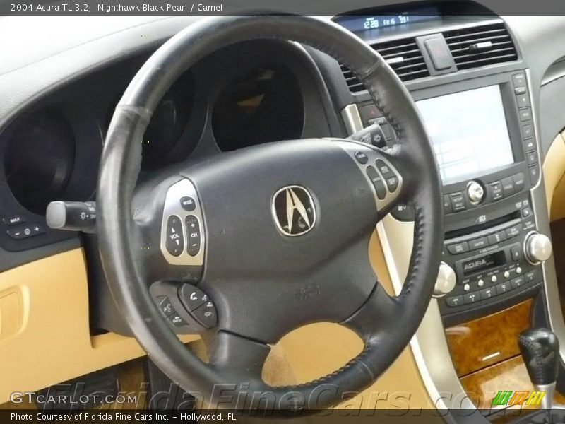 Nighthawk Black Pearl / Camel 2004 Acura TL 3.2