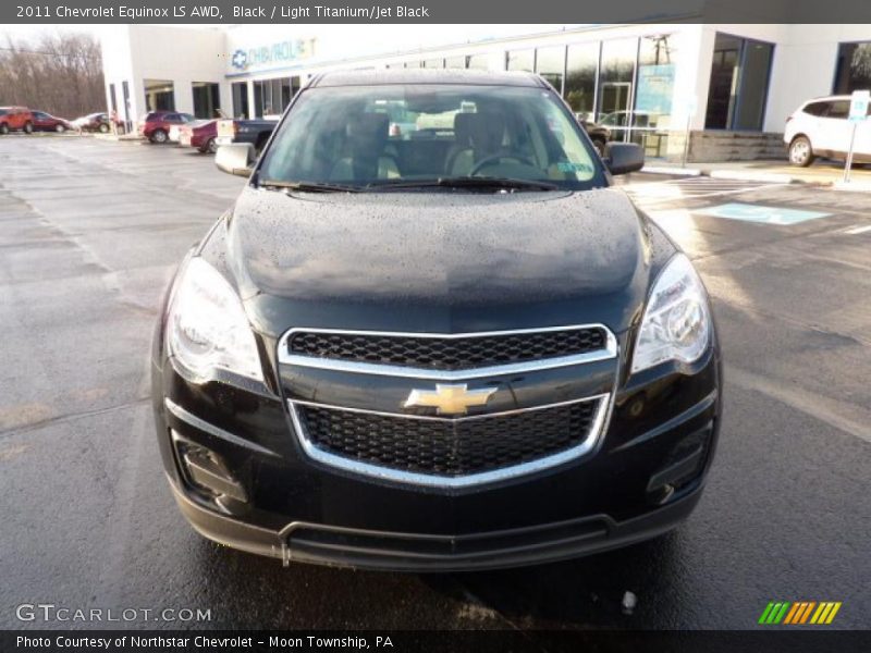 Black / Light Titanium/Jet Black 2011 Chevrolet Equinox LS AWD