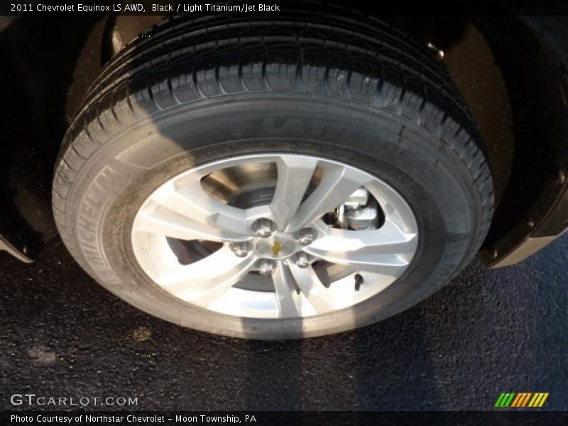 Black / Light Titanium/Jet Black 2011 Chevrolet Equinox LS AWD