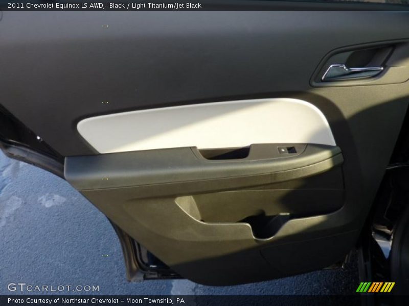 Black / Light Titanium/Jet Black 2011 Chevrolet Equinox LS AWD