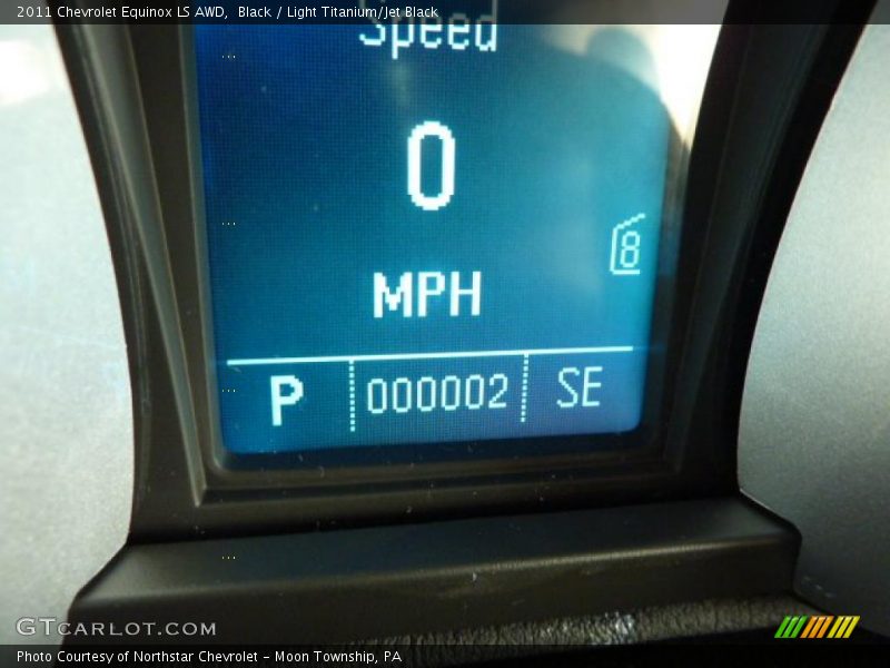 Black / Light Titanium/Jet Black 2011 Chevrolet Equinox LS AWD