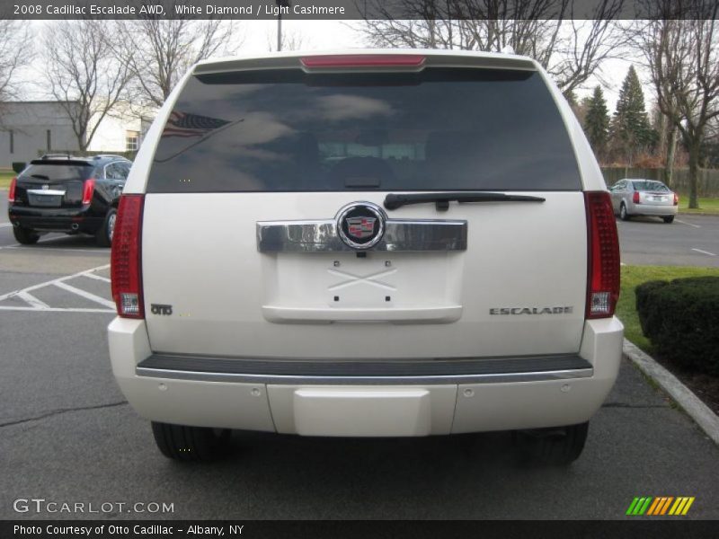 White Diamond / Light Cashmere 2008 Cadillac Escalade AWD