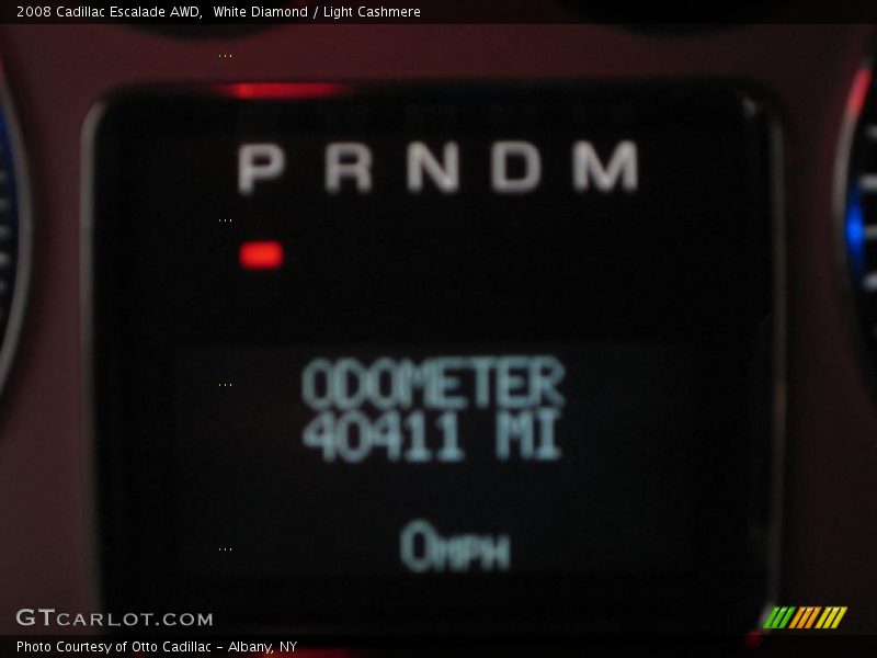 White Diamond / Light Cashmere 2008 Cadillac Escalade AWD